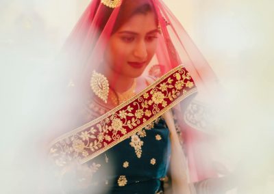 photo of a bride on her wedding day at our mosque, a muslim and interfaith wedding ceremony venue